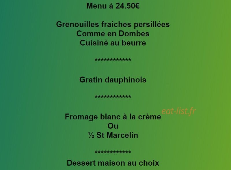 La Grenouille — carte page 3