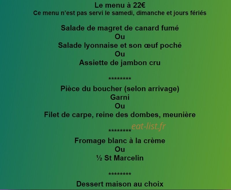 La Grenouille — carte page 2