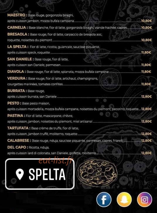 Spelta — carte page 2