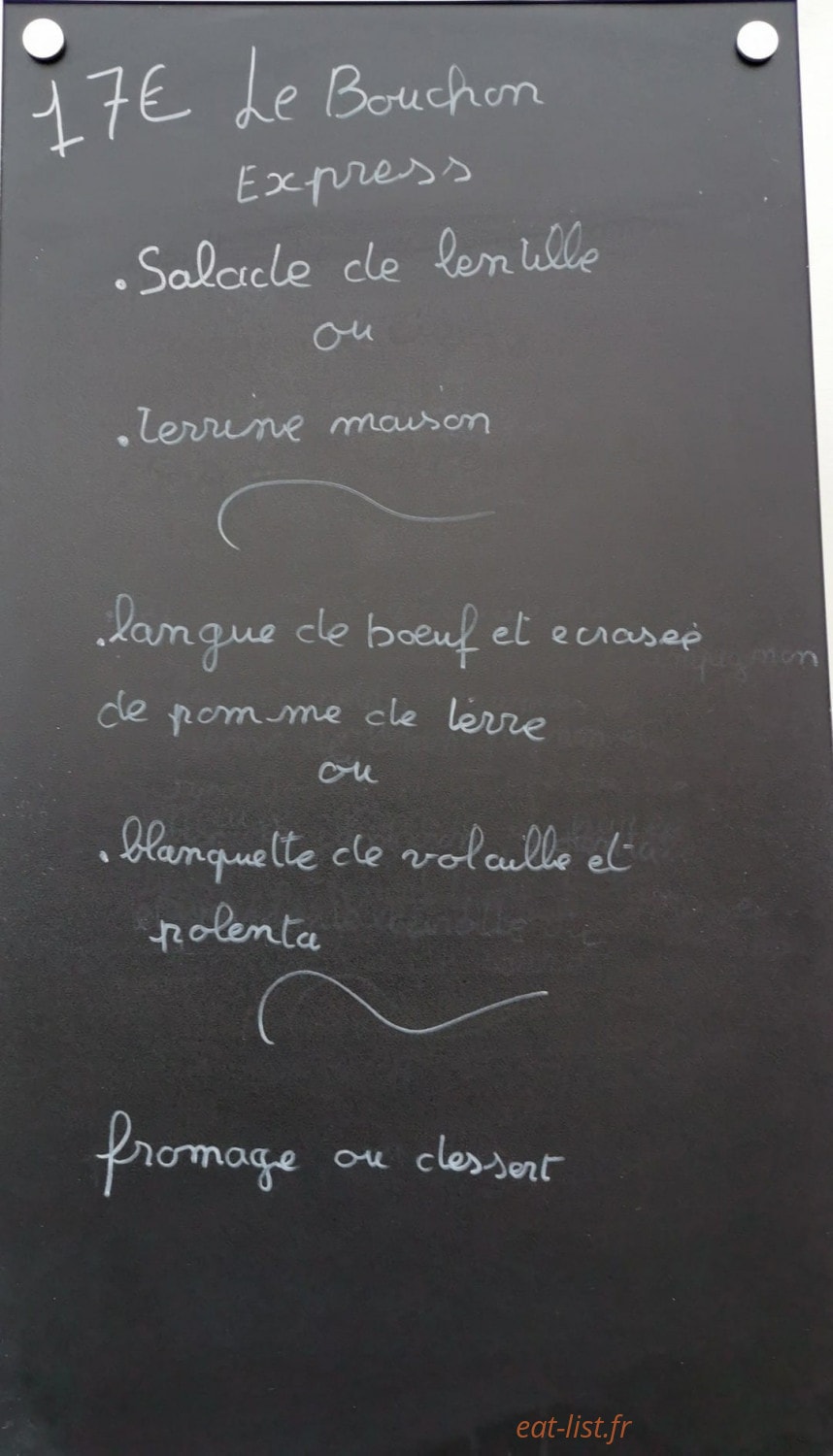 Le bouchon de Bresse — carte page 1