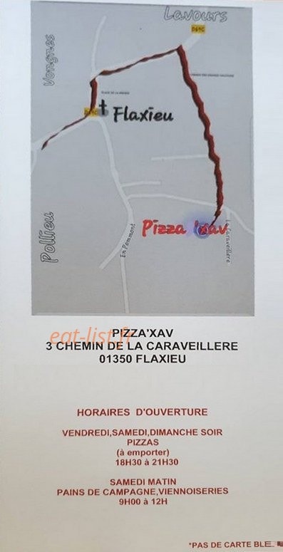 Pizza'Xav — carte page 2