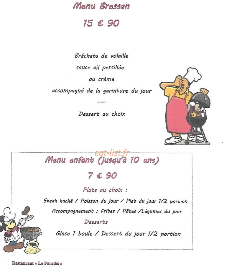 Le Duplex Just Do Eat — carte page 2
