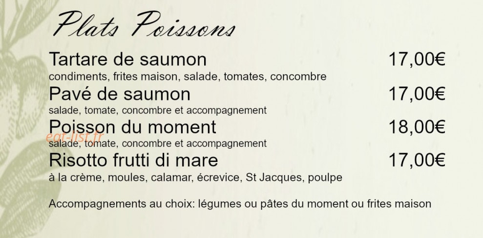 La Maison de l'Olivier — carte page 3