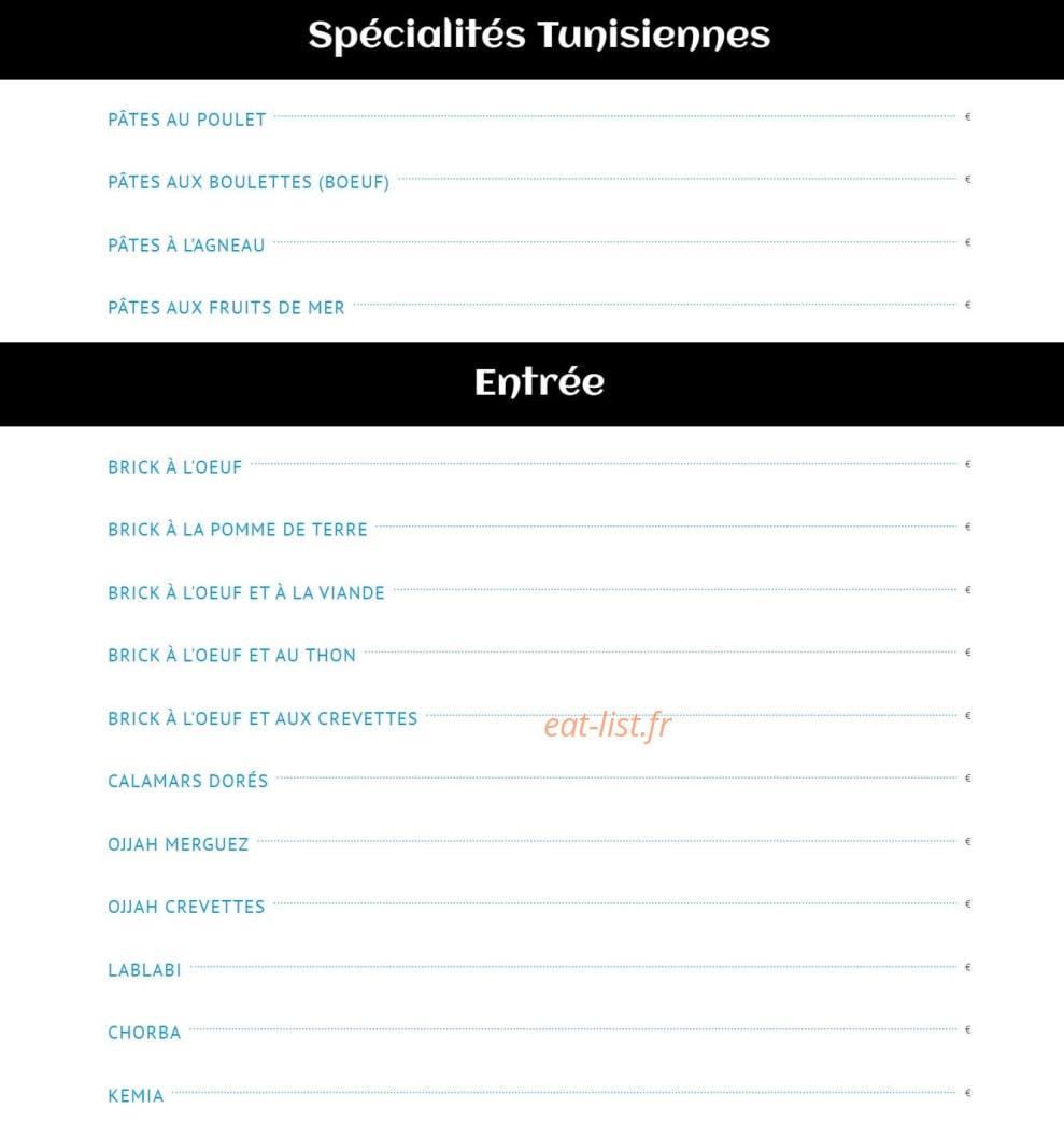 La Kahena — carte page 1