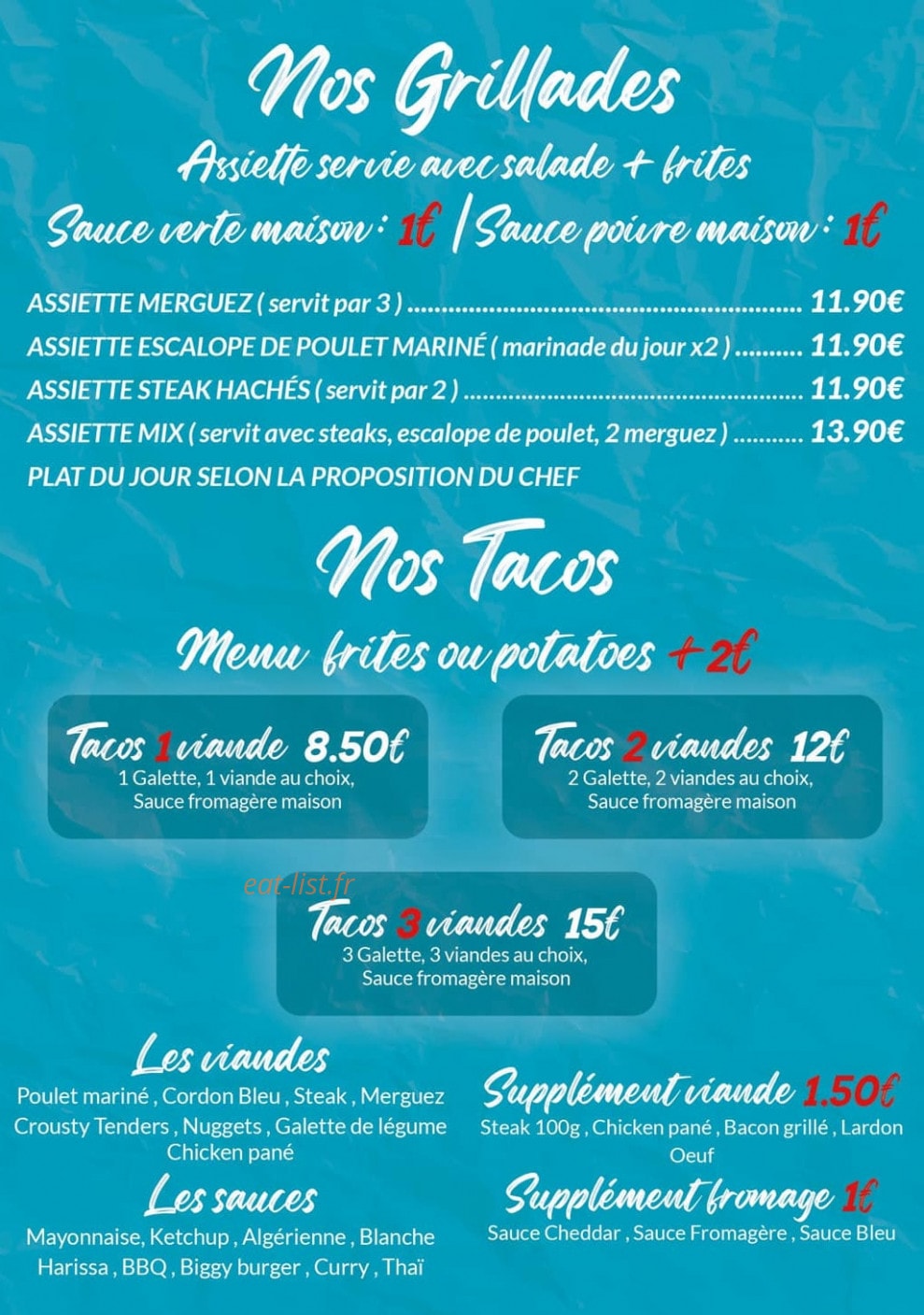 Comme à la maison — carte page 3