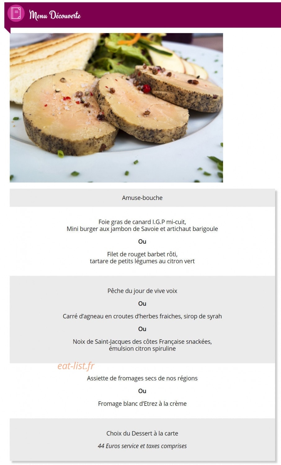 L'Embellie — carte page 4