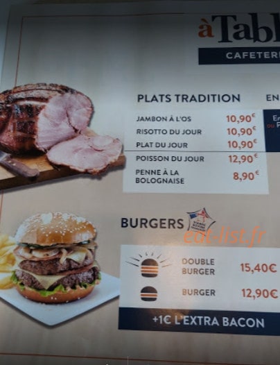 A Table ! — carte page 2
