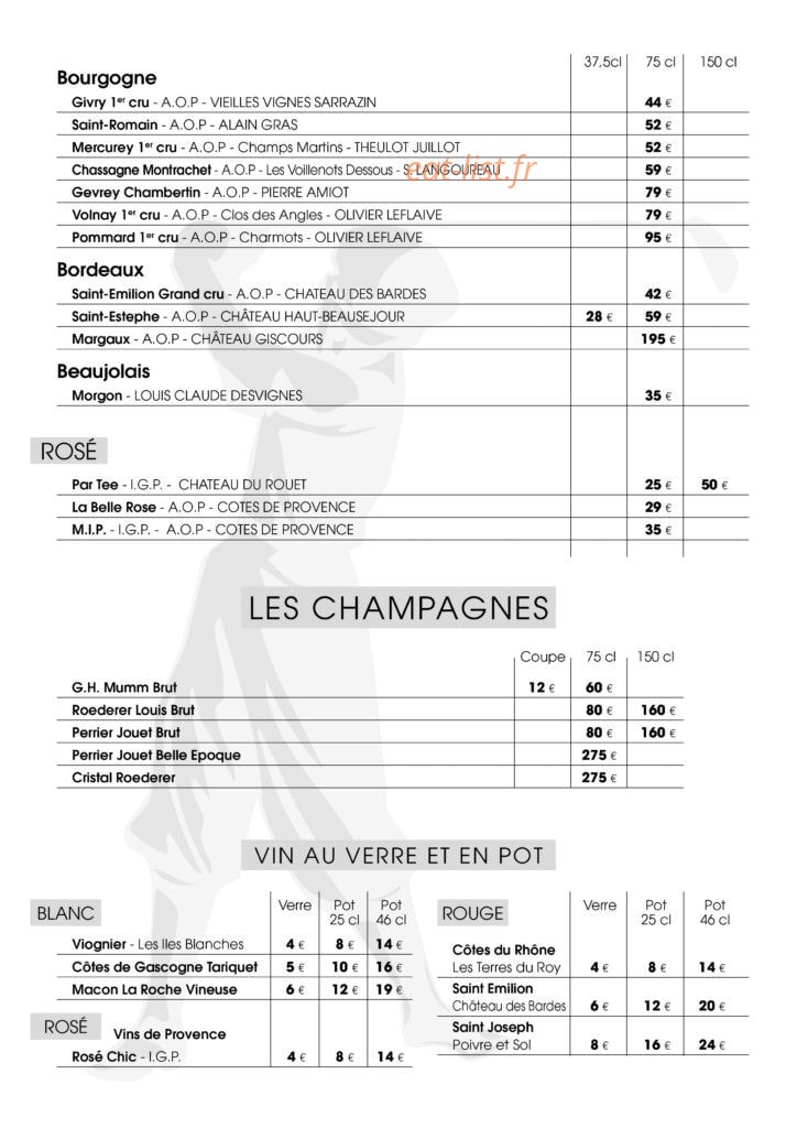 Les Terrasses du Golf — carte page 13