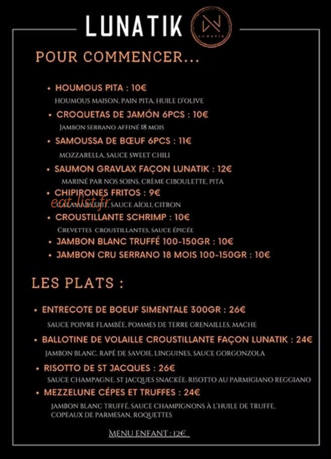 Lunatik — carte page 1
