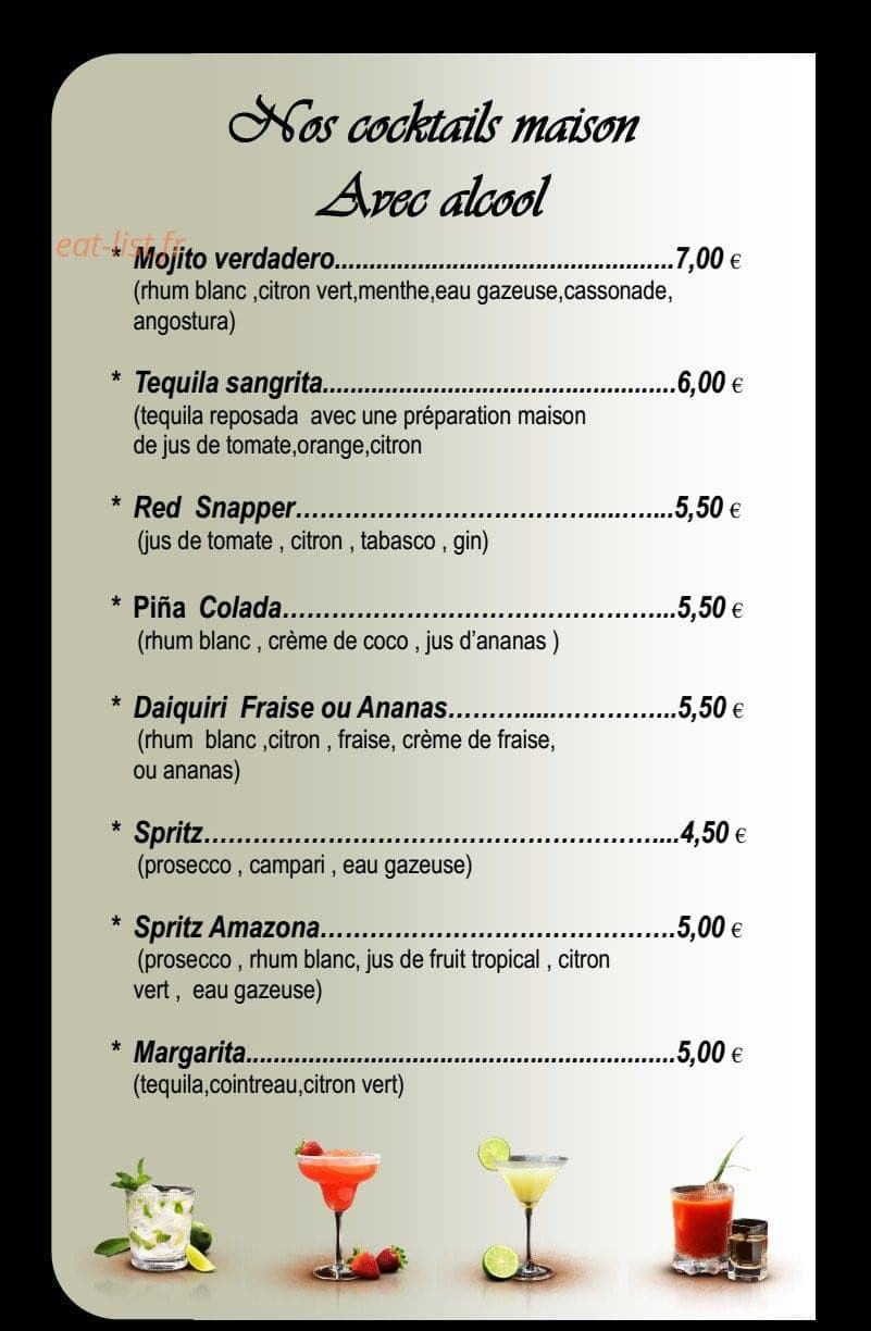 Restaurant Carlino — carte page 2