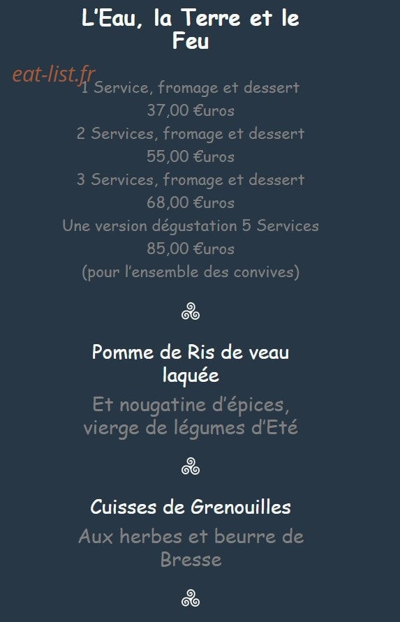 Le Saint Lazare — carte page 1