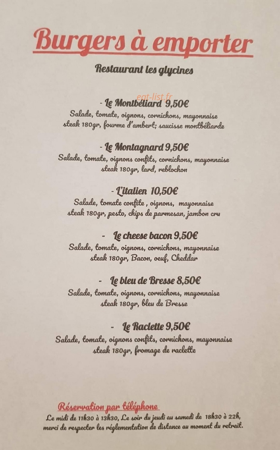 Les glycines — carte page 2