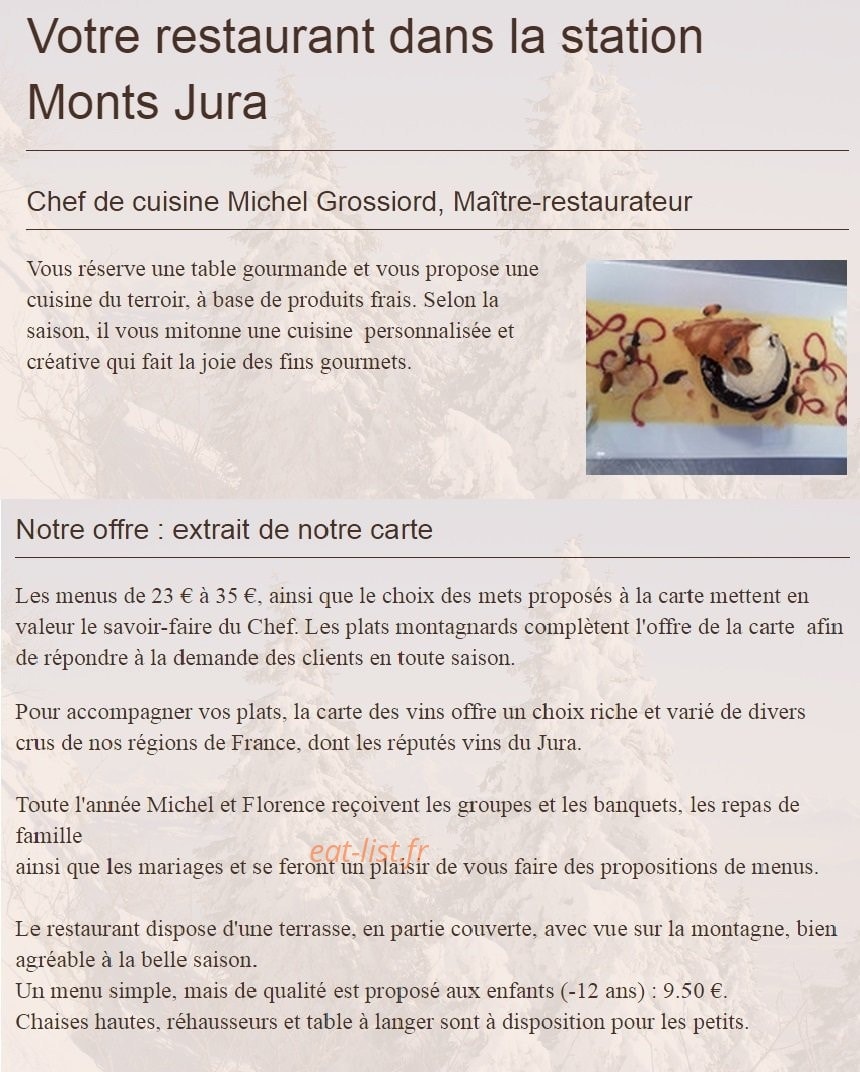 Hôtel du Centre — carte page 1