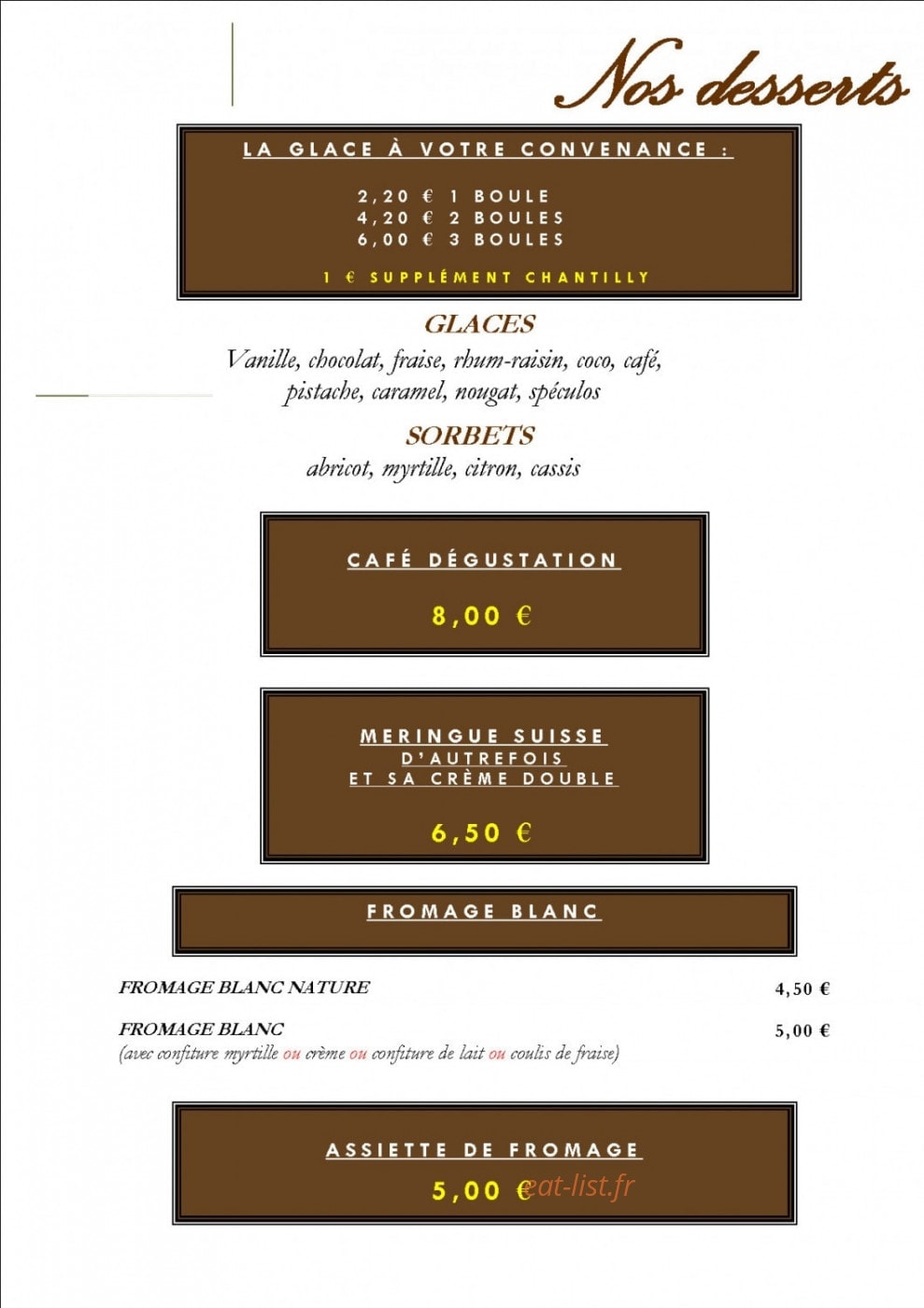 le Dahu — carte page 8