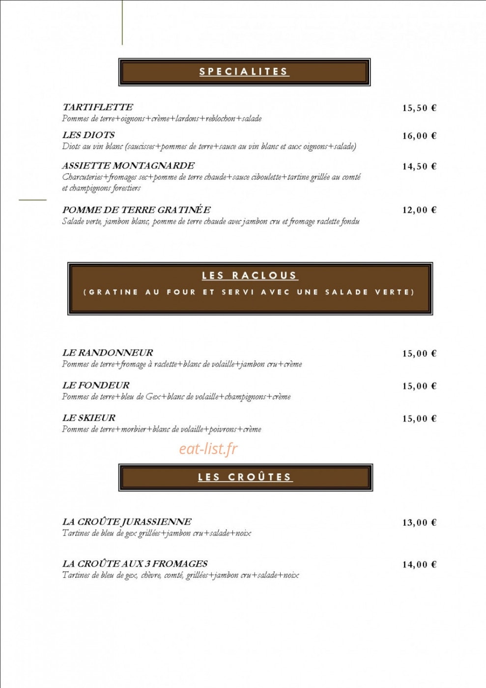 le Dahu — carte page 3