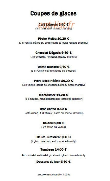 Relais Mont Jura — carte page 4
