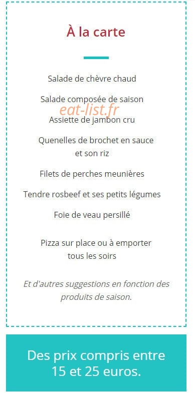 Le Relax — carte page 1