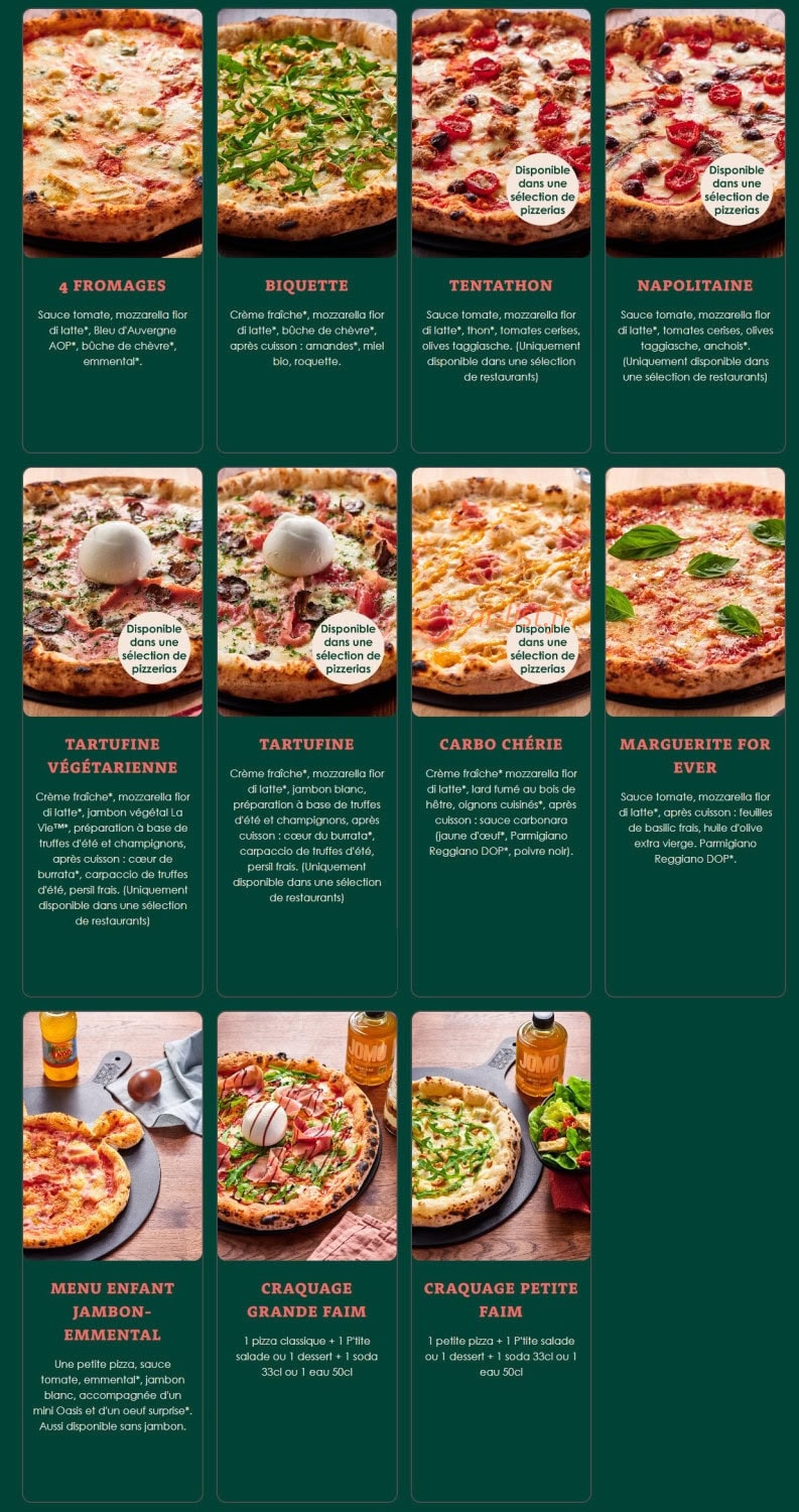 Pizza Cosy — carte page 3