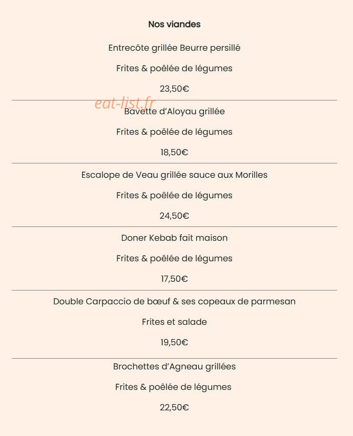L'Atelier Durdu — carte page 2
