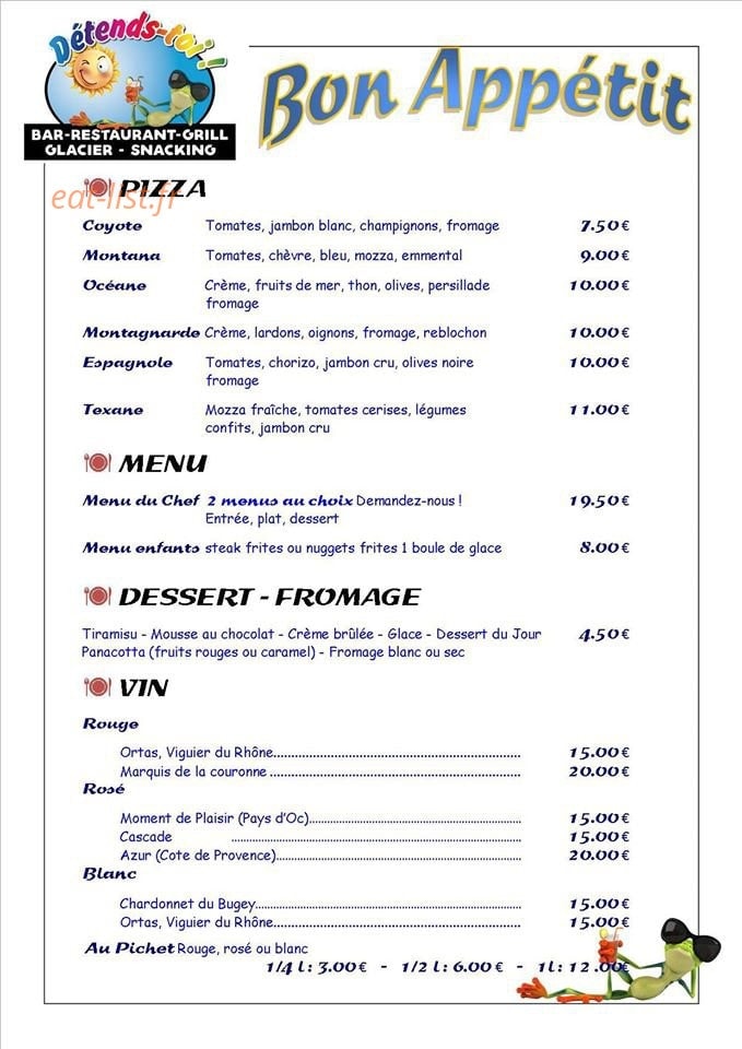 Détends-toi — carte page 2