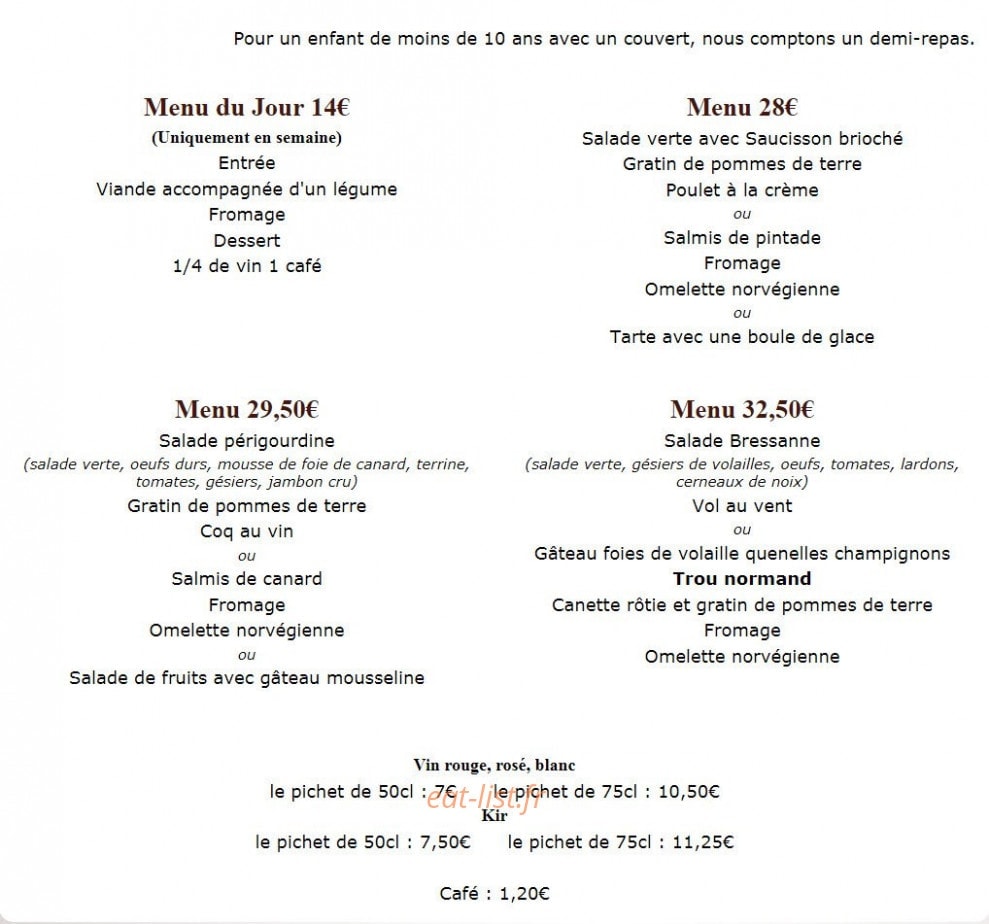 La Bicheronne — carte page 1