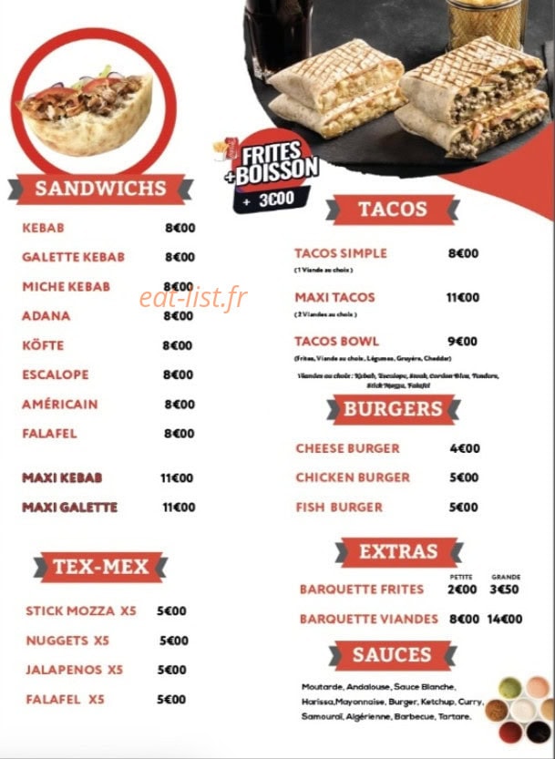 Jassans kebab house — carte page 2