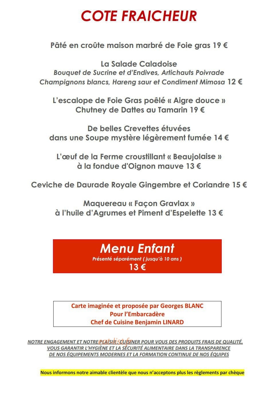 L’Embarcadère — carte page 1