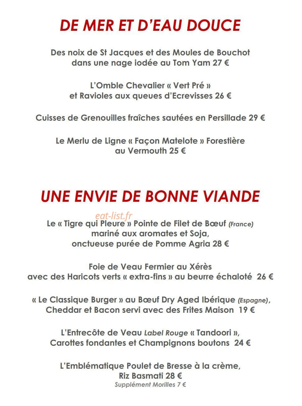 L’Embarcadère — carte page 2