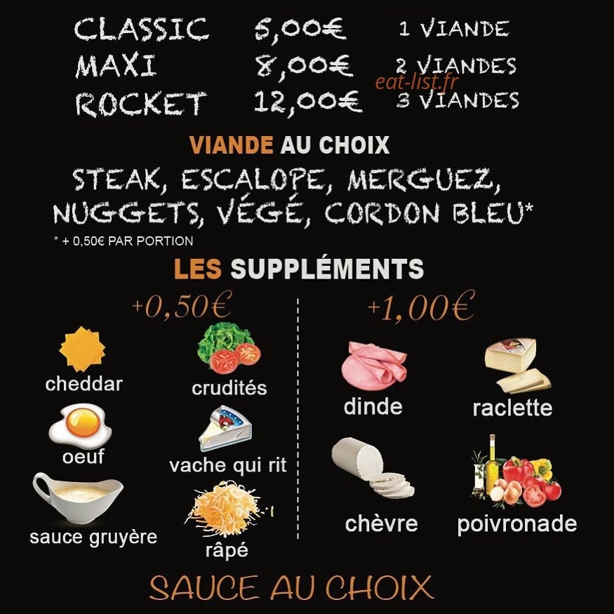 Le Tacos — carte page 2