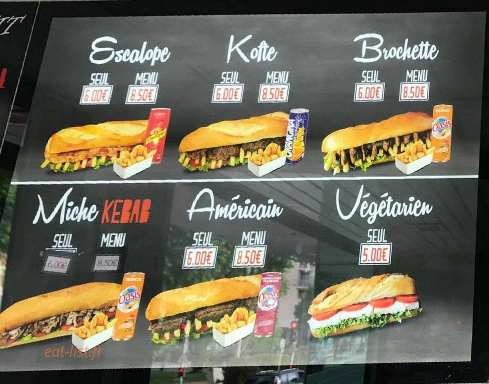 Best Kebab — carte page 5