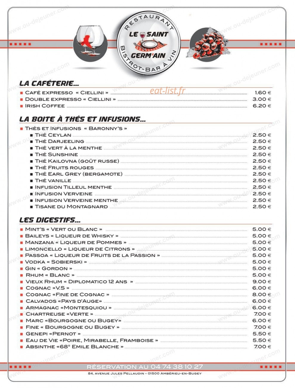 Le Saint Germ'Ain — carte page 7