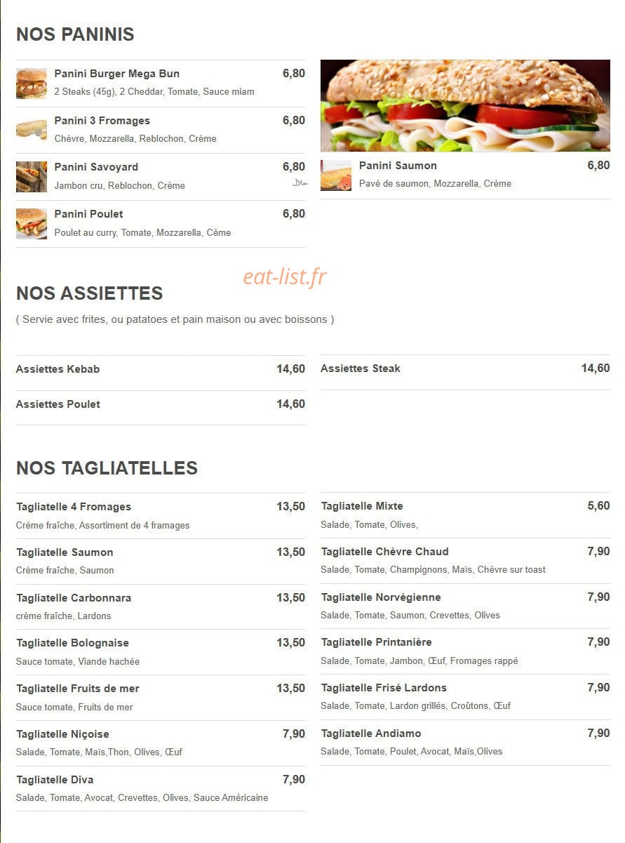 Miam La Barca — carte page 5