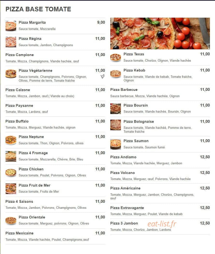 Miam La Barca — carte page 1