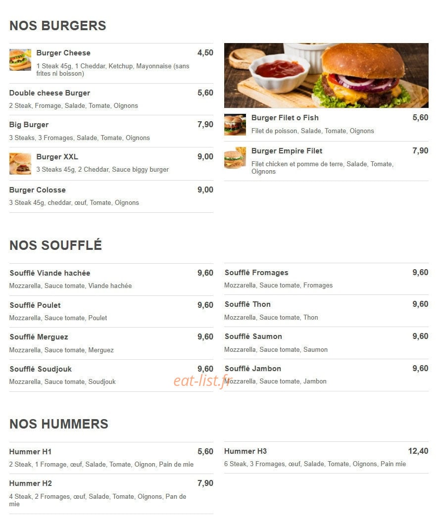 Miam La Barca — carte page 4