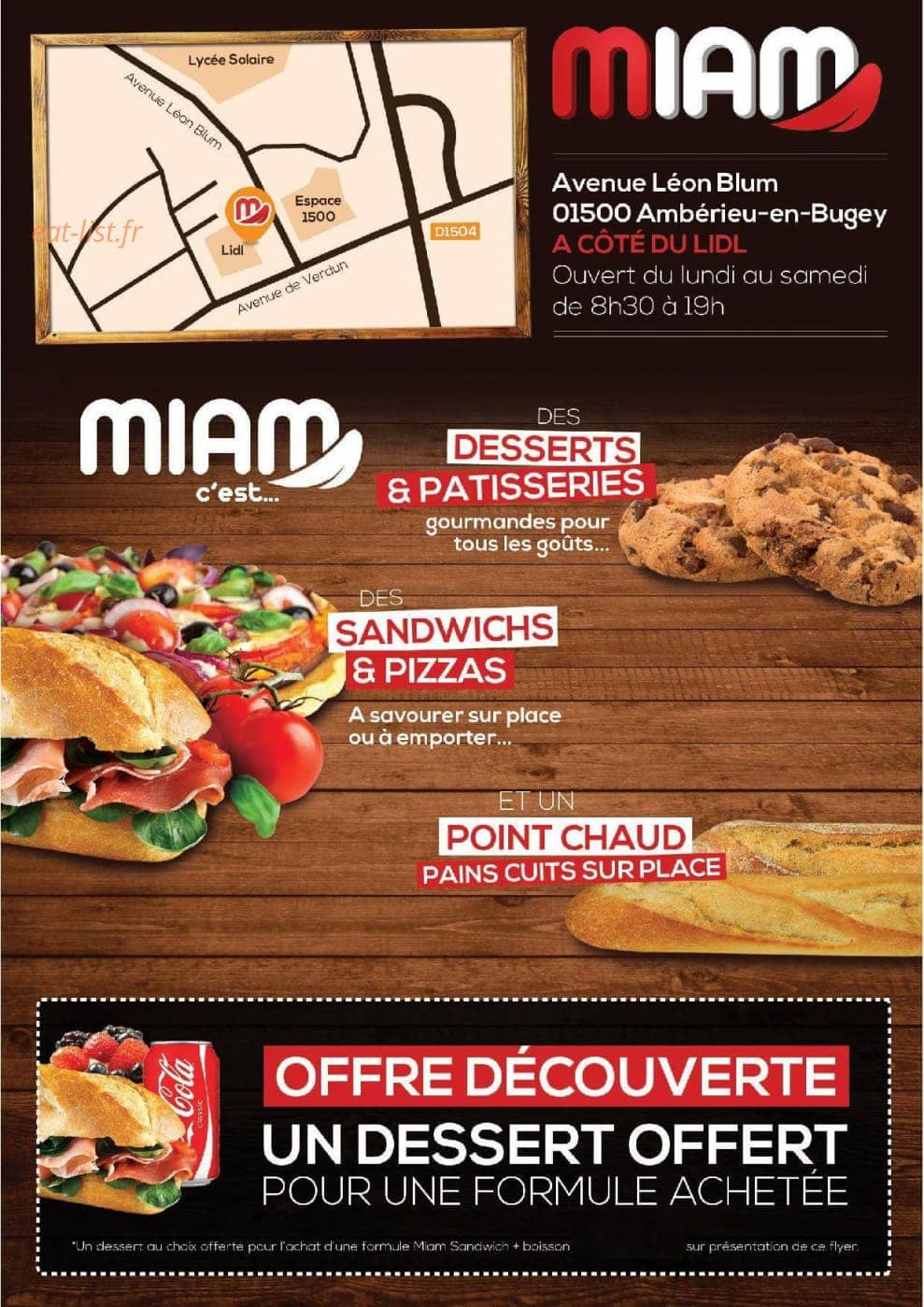 Miam — carte page 1