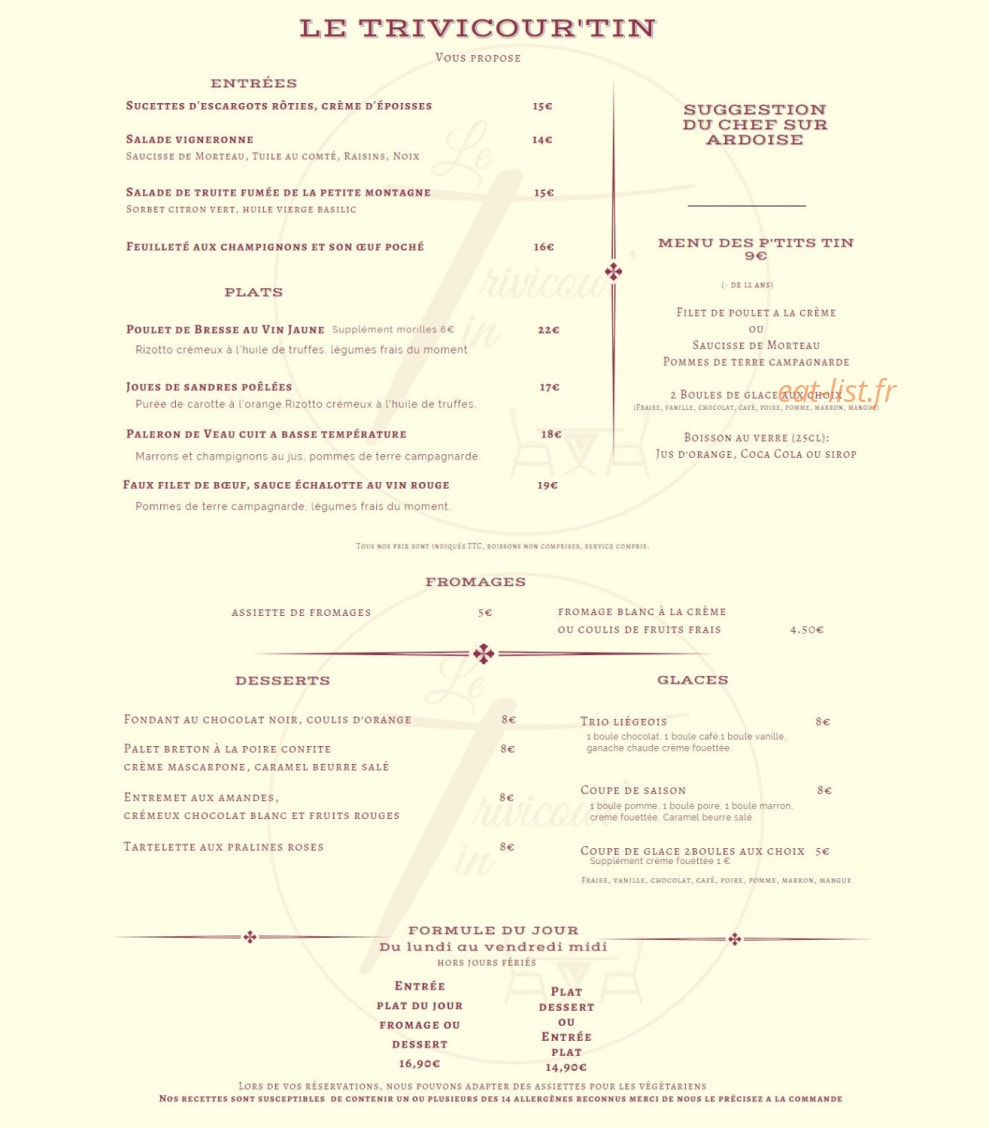 Le Trivicour'tin — carte page 2