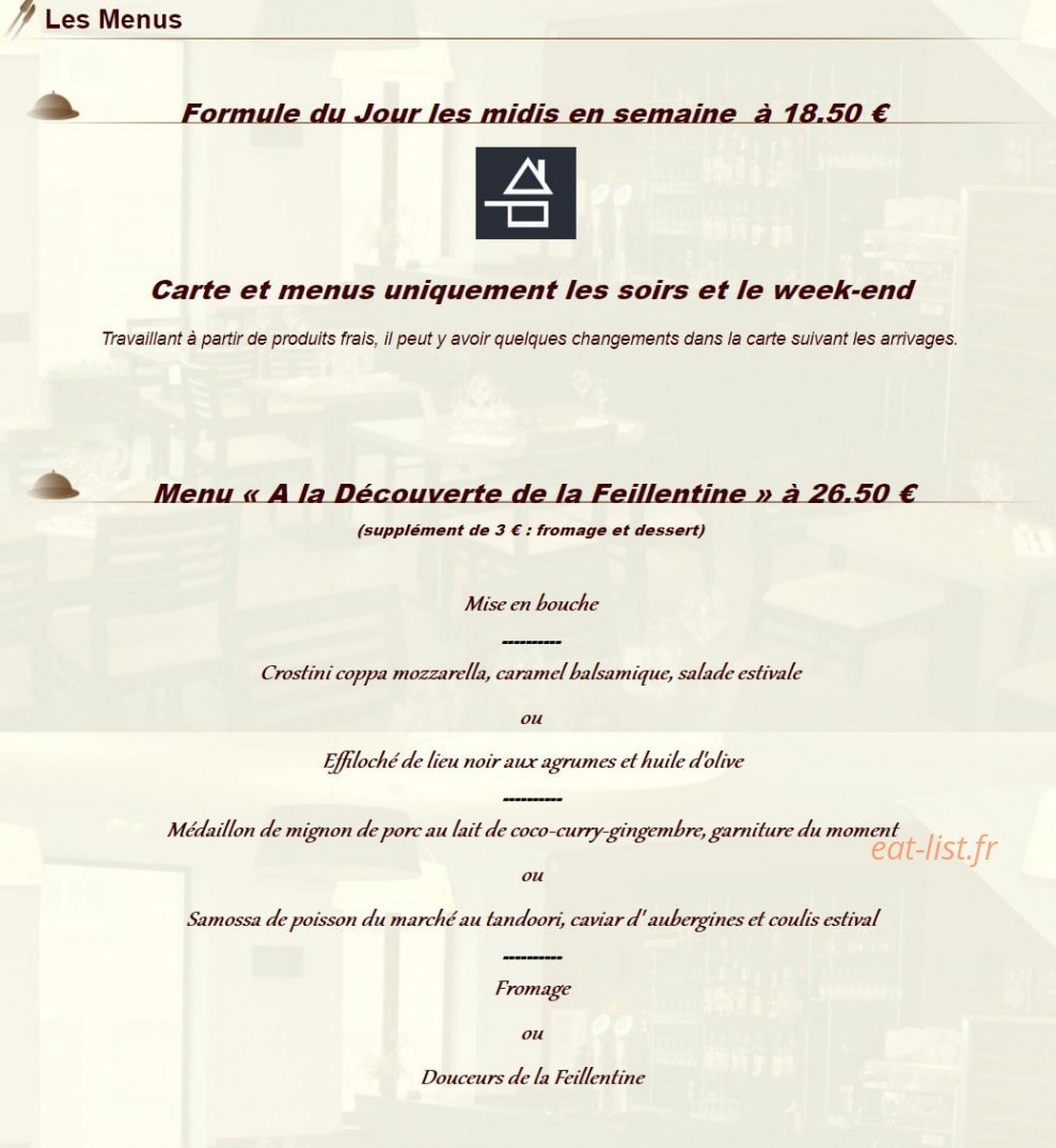 La Feillentine — carte page 2