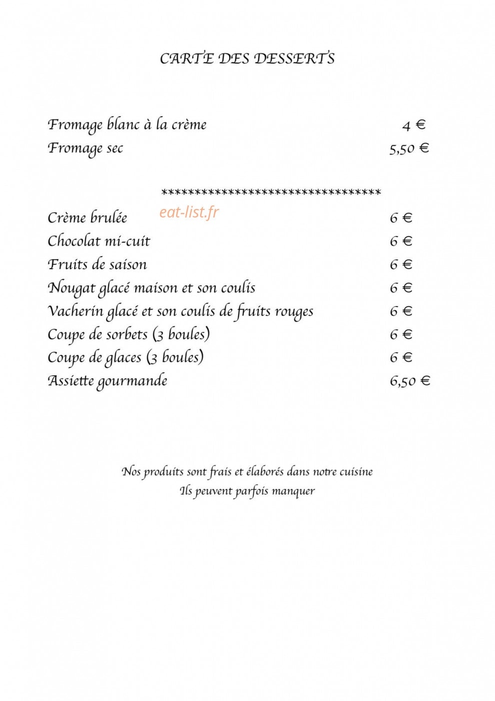 L'Oie d'Or — carte page 8