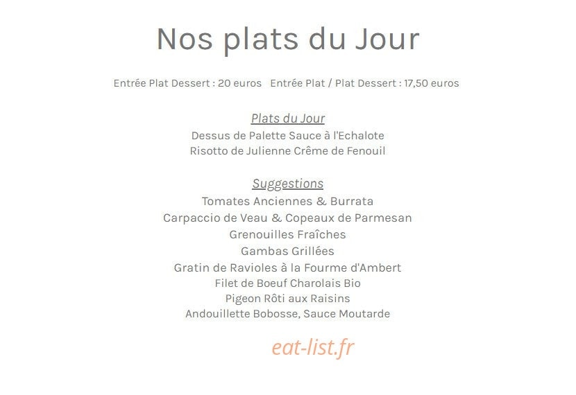 Maison Germains — carte page 1