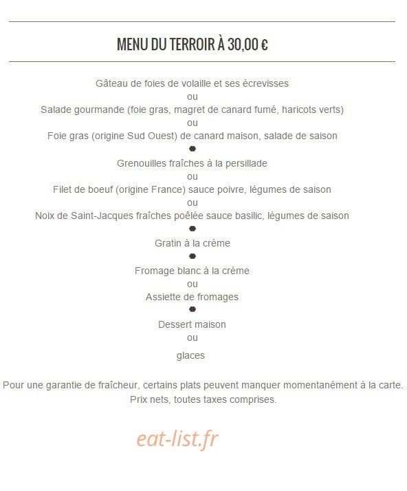 Au petit moulin — carte page 4
