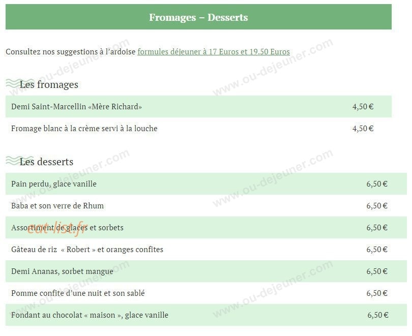 Belles Rives — carte page 2