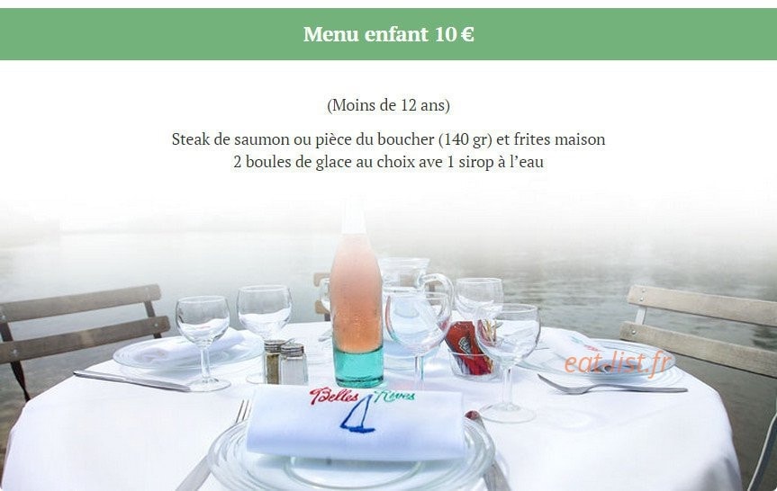 Belles Rives — carte page 8