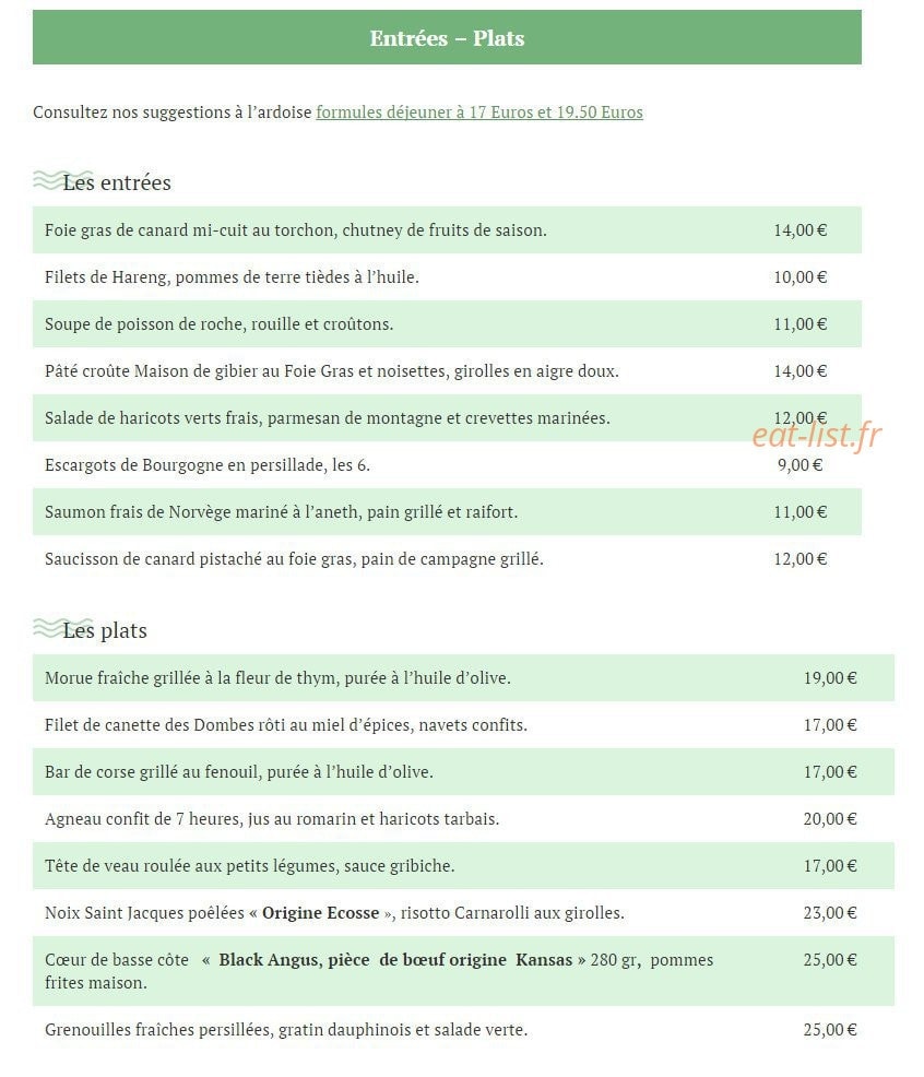 Belles Rives — carte page 1