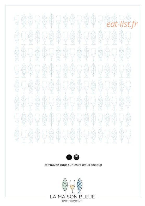 La Maison Bleue — carte page 9