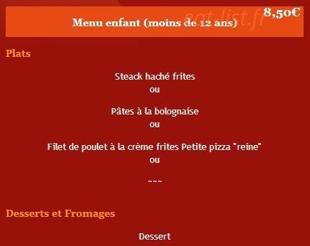 Au Feu De Bois — carte page 12