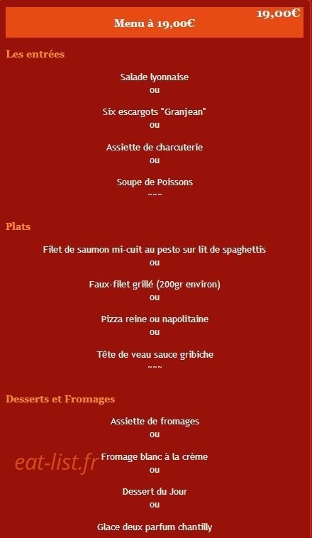 Au Feu De Bois — carte page 13