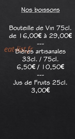 Le Chalet — carte page 4