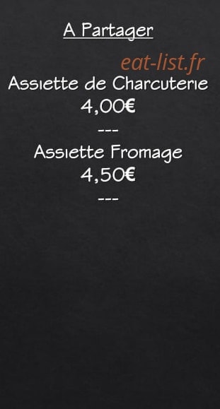 Le Chalet — carte page 2