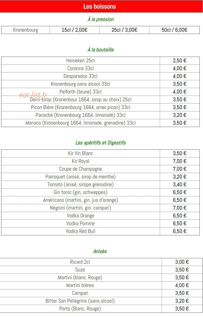 La Baronessa — carte page 5