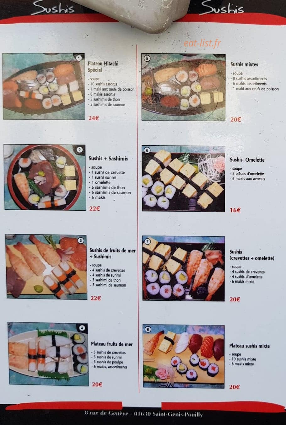 Gastronomie Quach — carte page 5